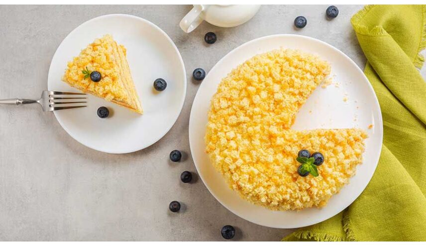 Glutenfreie Mimosa-Torte