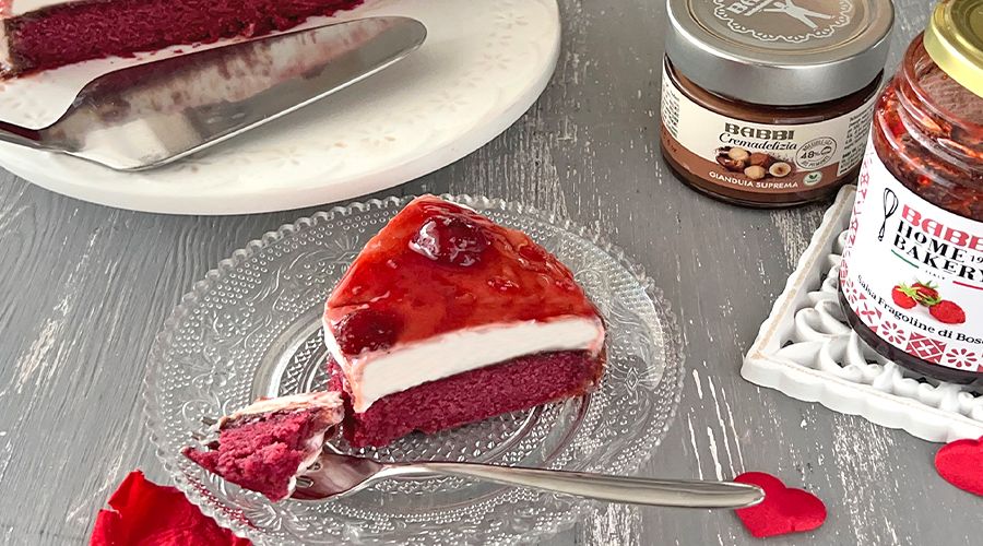 Red Velvet Cheesecake gluten free Babbi